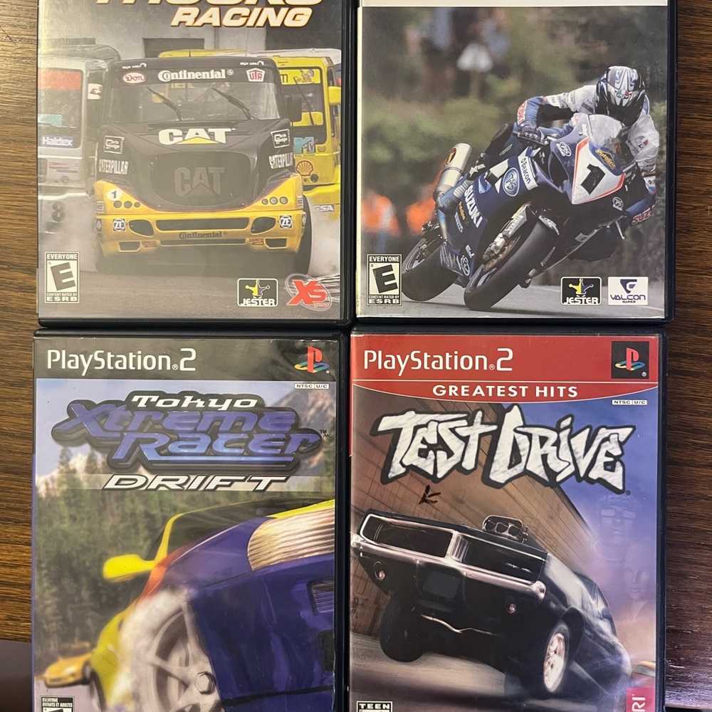 PlayStation 2 Racing Game Bundle